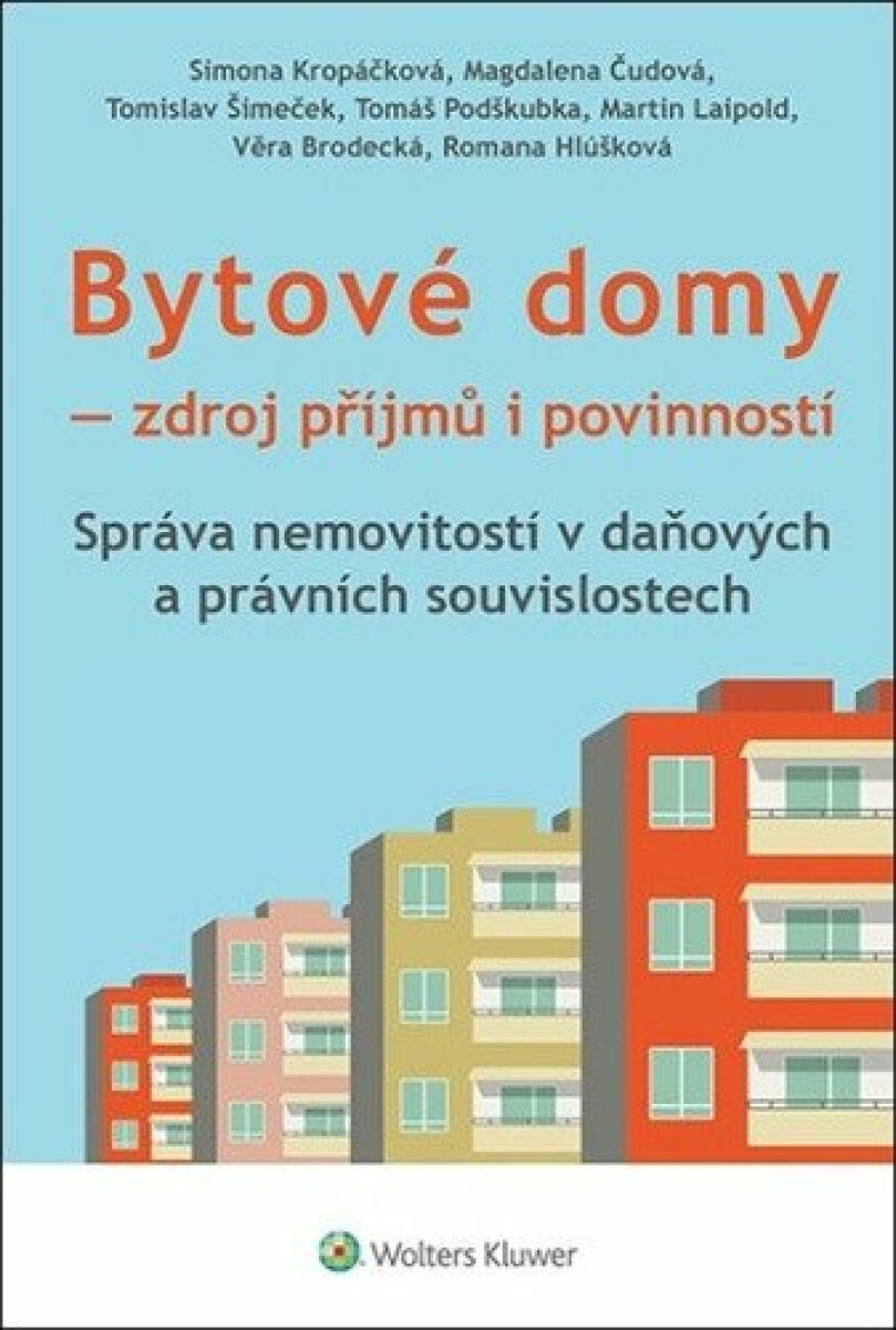 Kniha Bytové domy - Zdroj příjmů i povinností
