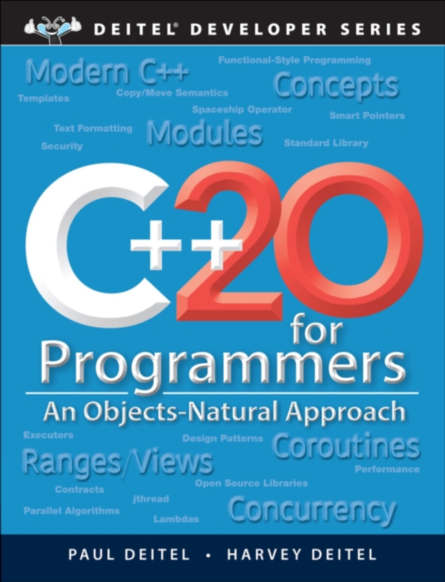 Kniha C++20 for Programmers