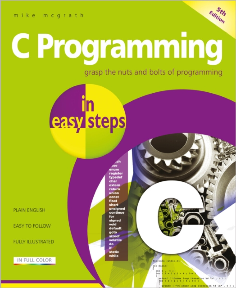 Kniha C Programming in easy steps
