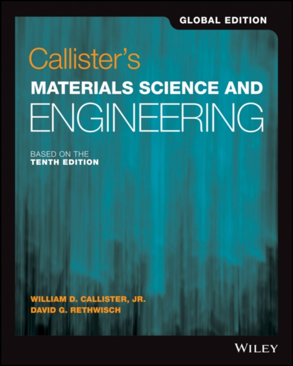 Kniha Callister's Materials Science and Engineering, Global Edition