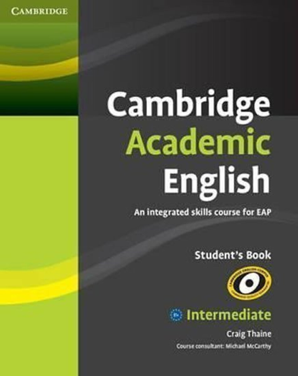 Kniha Cambridge Academic English B1+ Intermediate Students Book