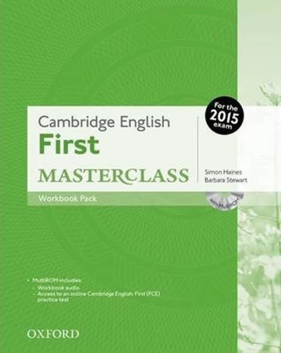 Kniha Cambridge English First Masterclass Workbook Pack