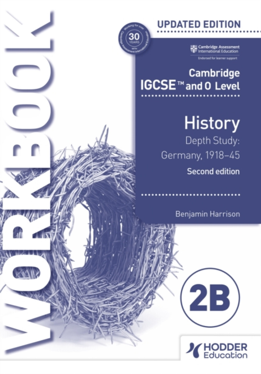 Kniha Cambridge IGCSE and O Level History Workbook 2B - Depth study: Germany, 1918–45 2nd Edition
