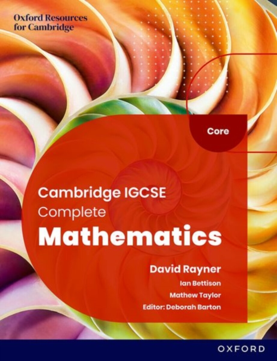 Kniha Cambridge IGCSE Complete Mathematics Core: Student Book Sixth Edition