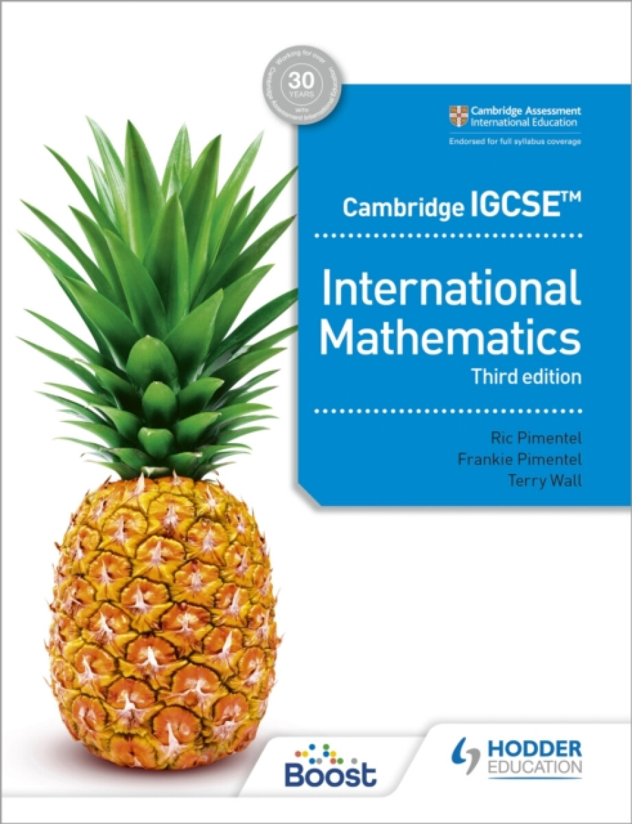 Kniha Cambridge IGCSE International Mathematics Third edition
