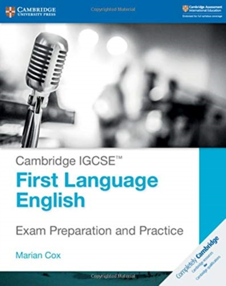 Kniha Cambridge IGCSE™ First Language English Exam Preparation and Practice