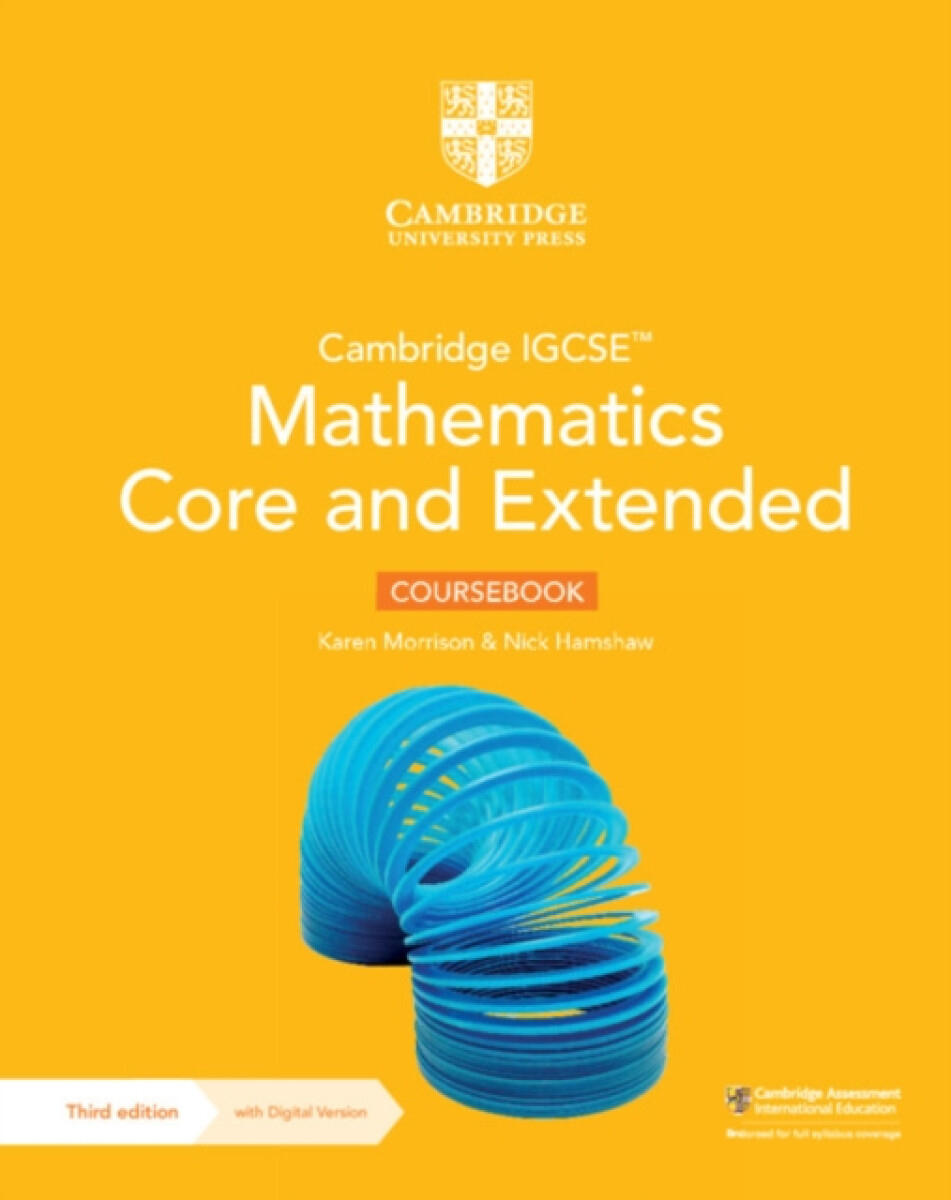 Kniha Cambridge IGCSE™ Mathematics Core and Extended Coursebook with Digital Version (2 Years' Access)