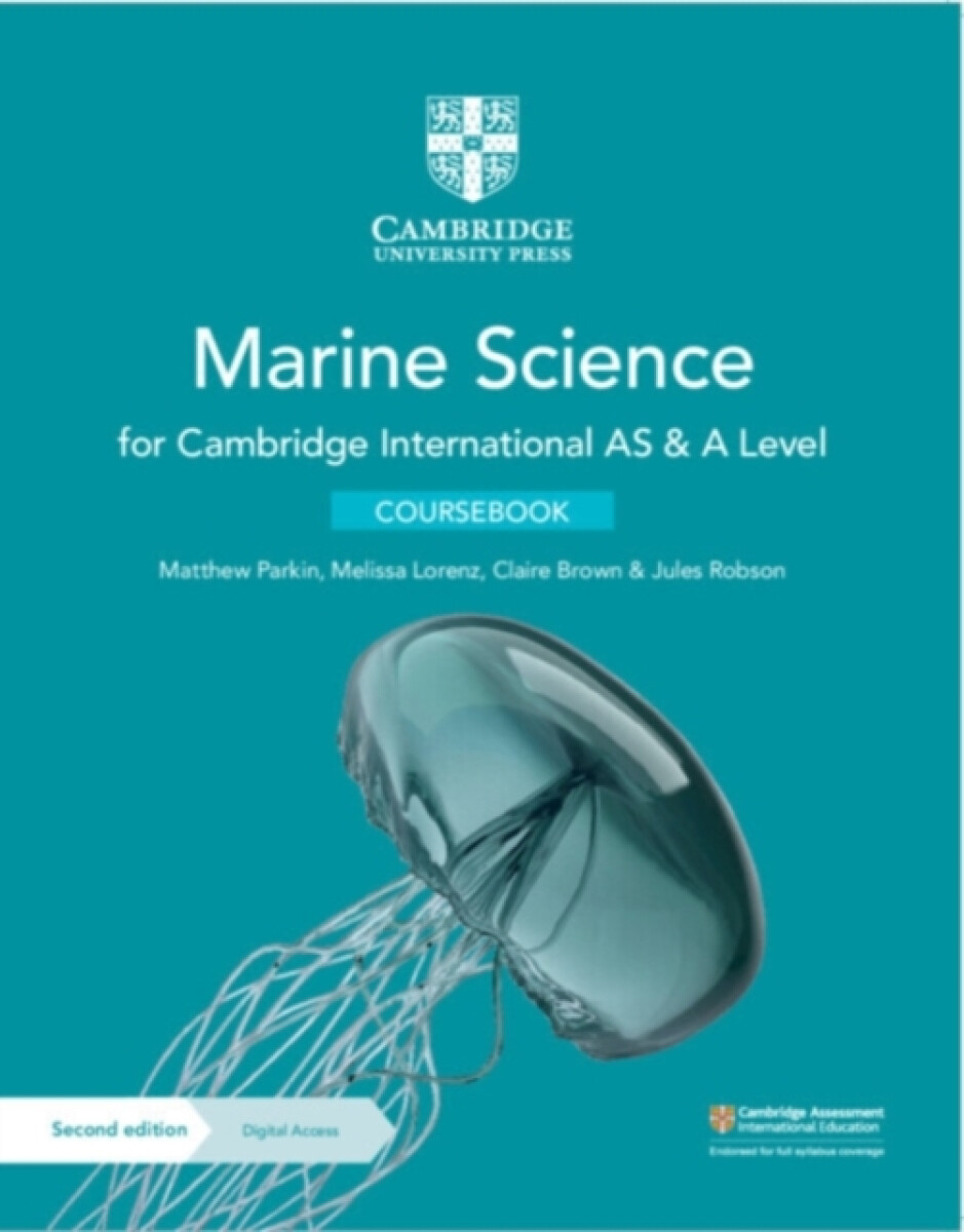 Kniha Cambridge International AS a A Level Marine Science Coursebook with Digital Access (2 Years)