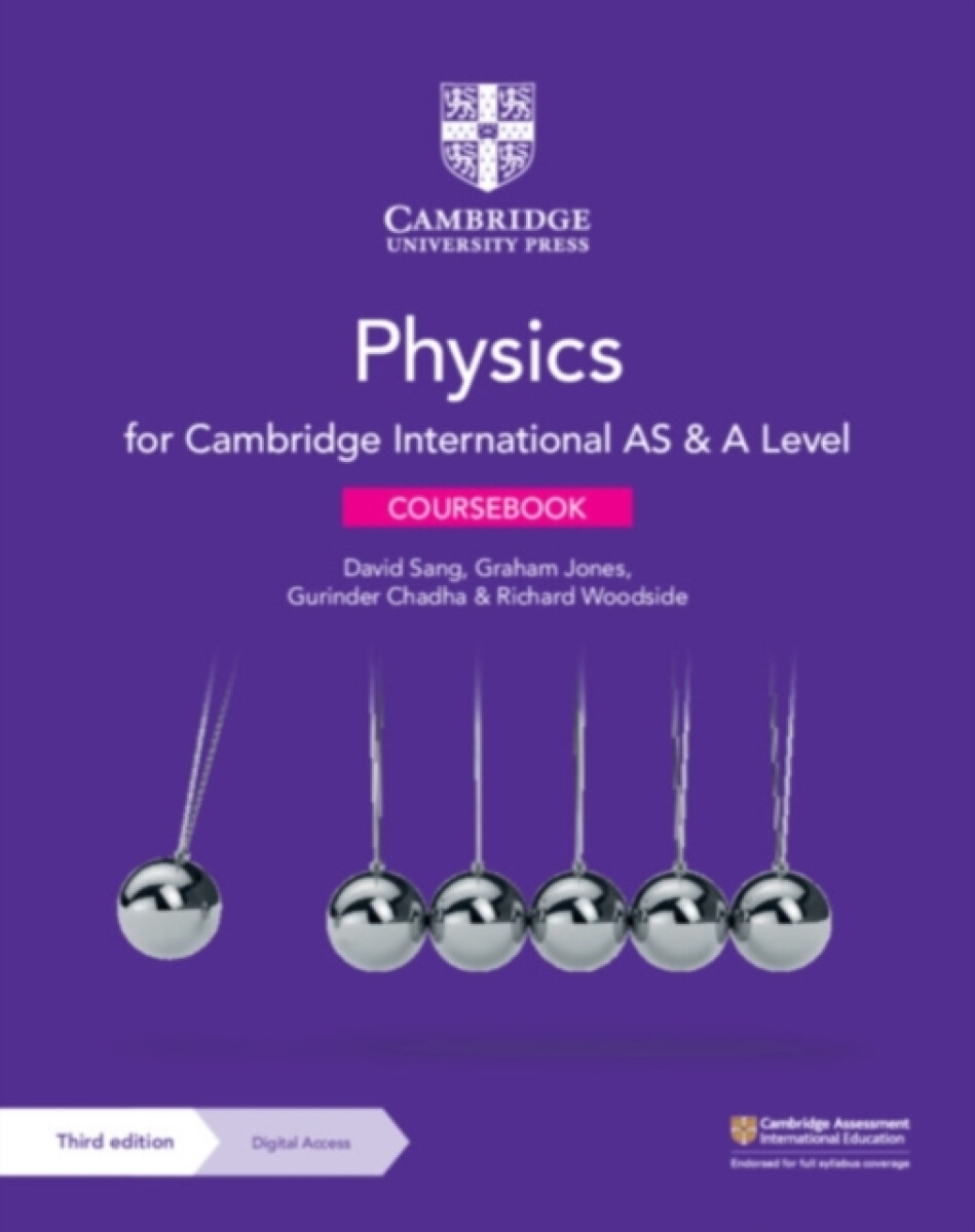 Kniha Cambridge International AS a A Level Physics Coursebook with Digital Access (2 Years) 3ed