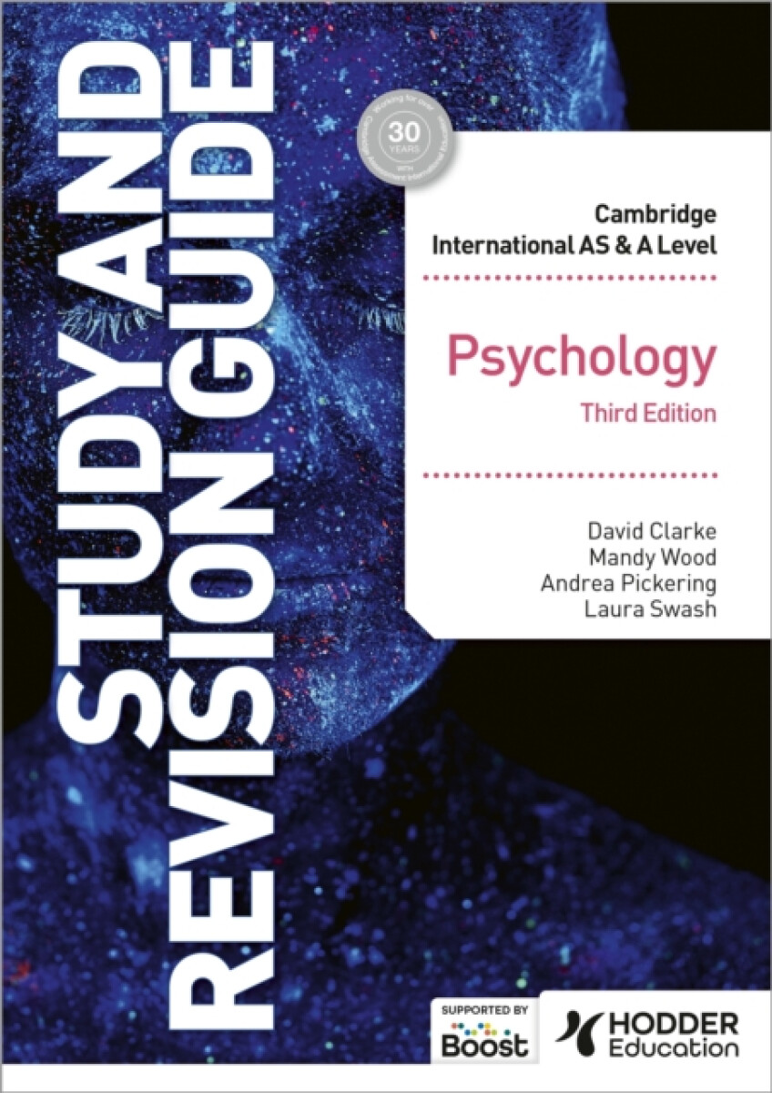 Kniha Cambridge International AS/A Level Psychology Study and Revision Guide Third Edition