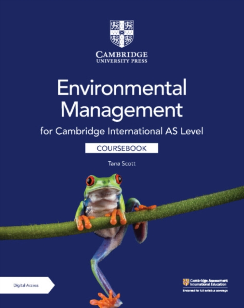 Kniha Cambridge International AS Level Environmental Management Coursebook with Digital Access (2 Years)