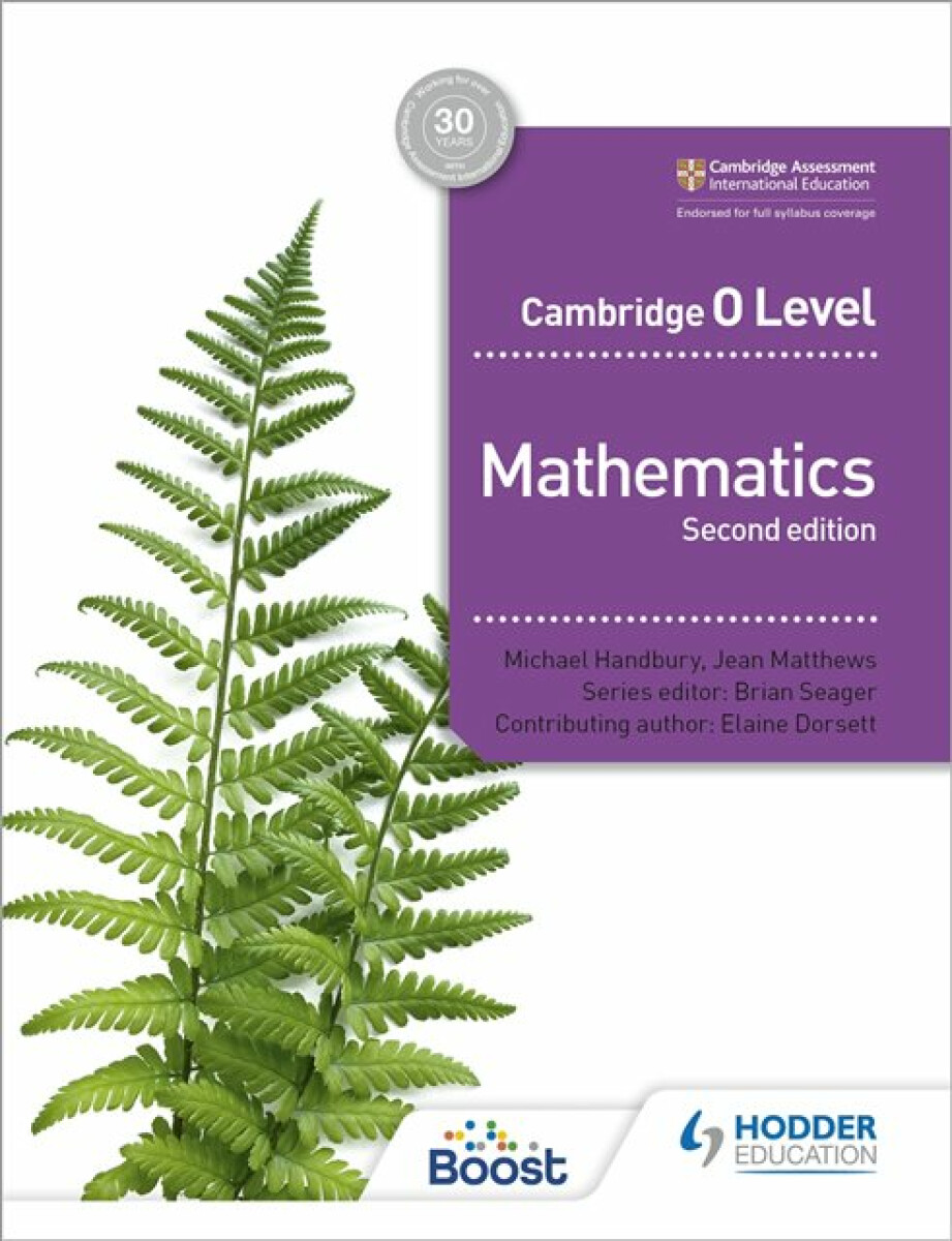 Kniha Cambridge O Level Mathematics Second edition