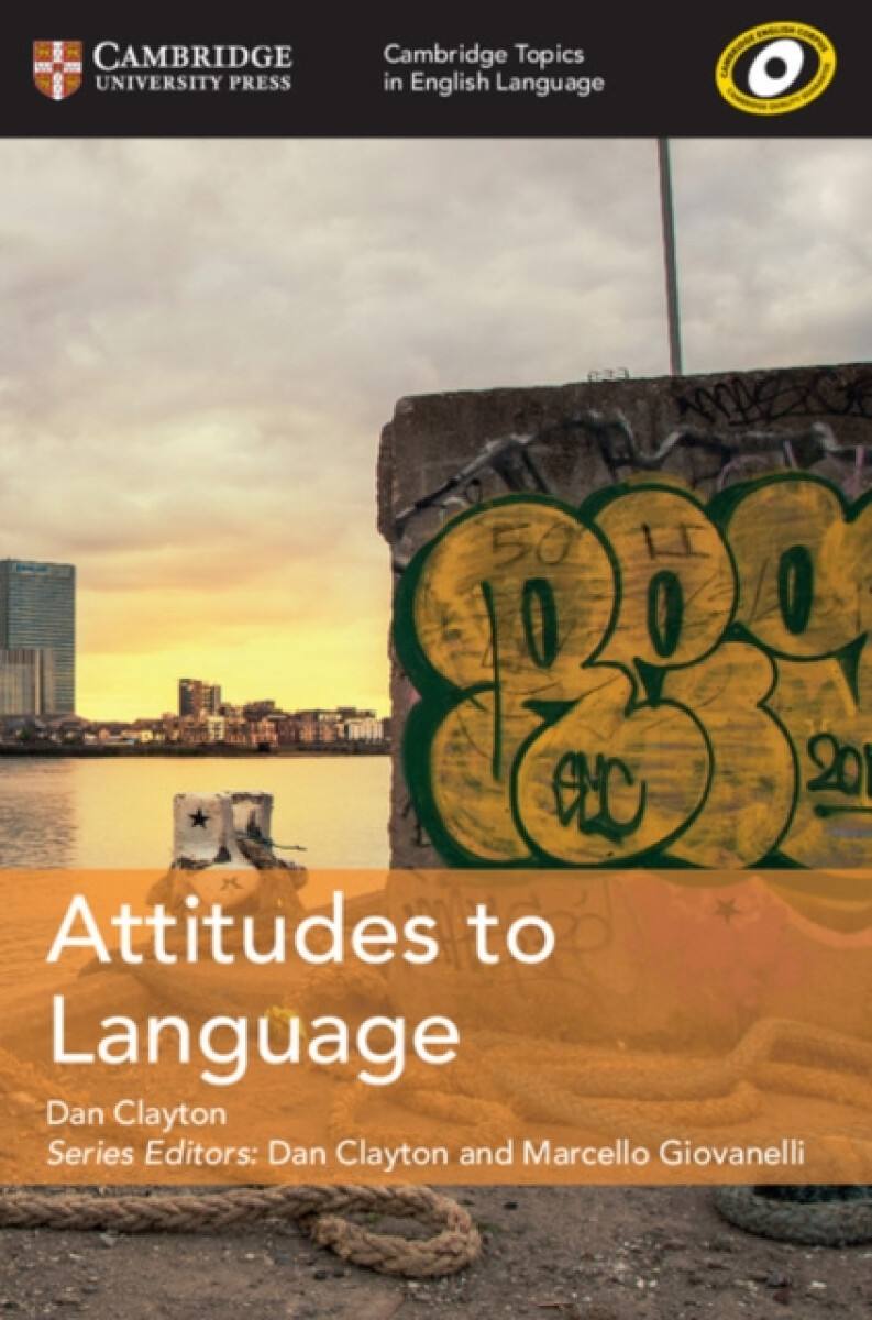 Kniha Cambridge Topics in English Language Attitudes to Language