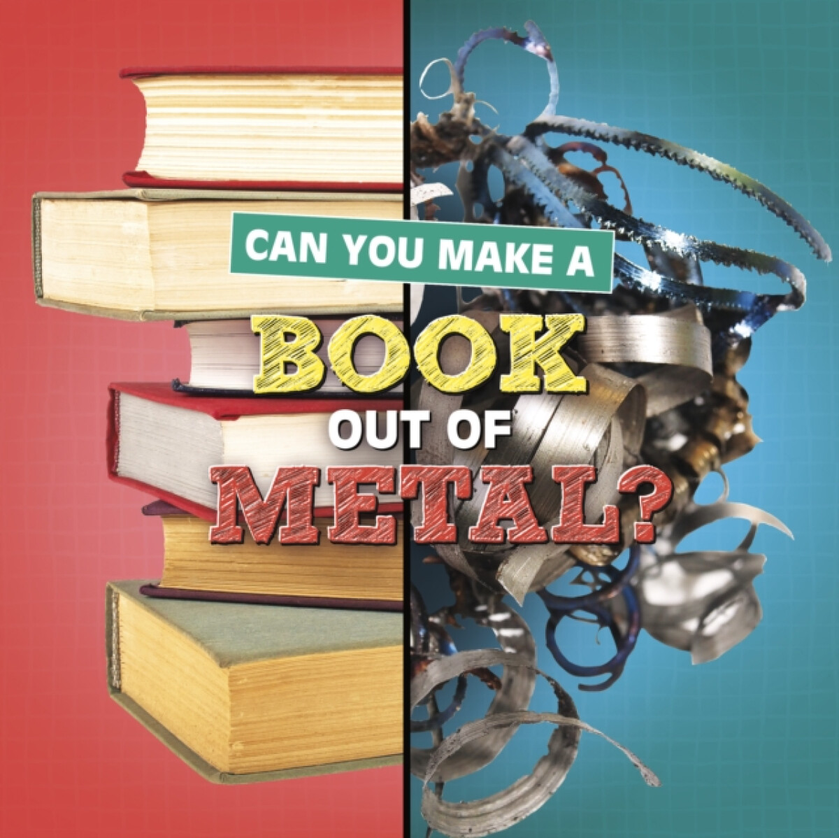 Kniha Can You Make a Book Out of Metal?