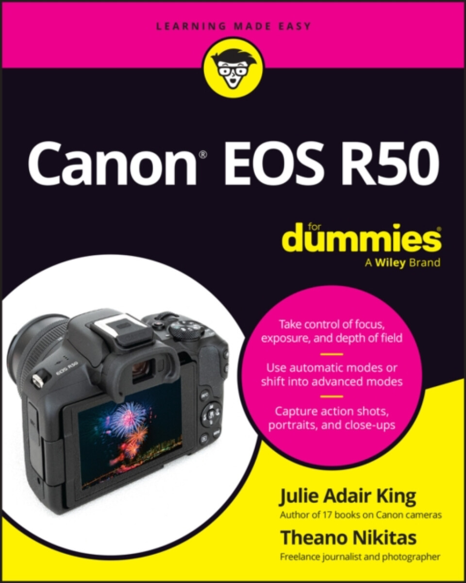 Kniha Canon EOS R50 For Dummies
