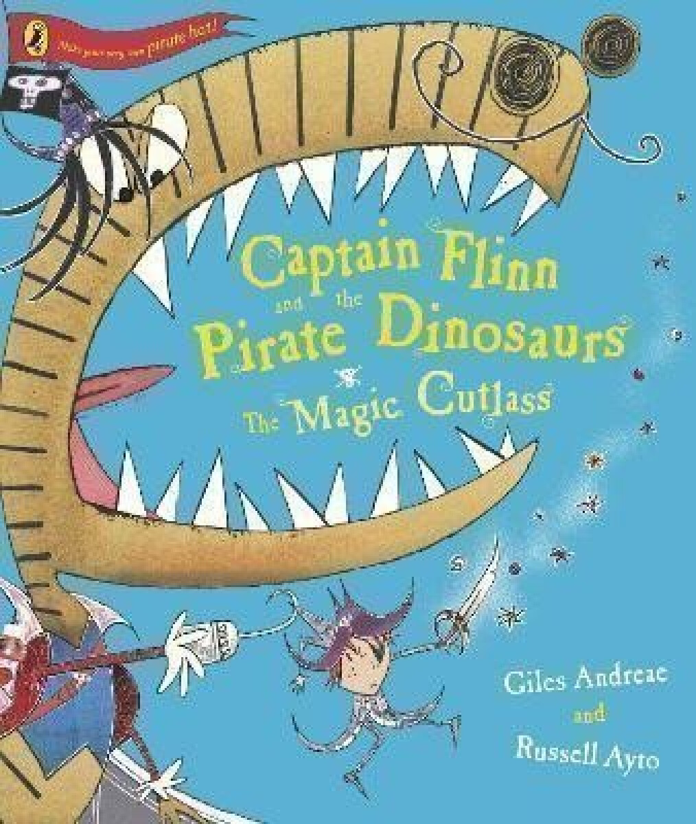 Kniha Captain Flinn and the Pirate Dinosaurs - The Magic Cutlass