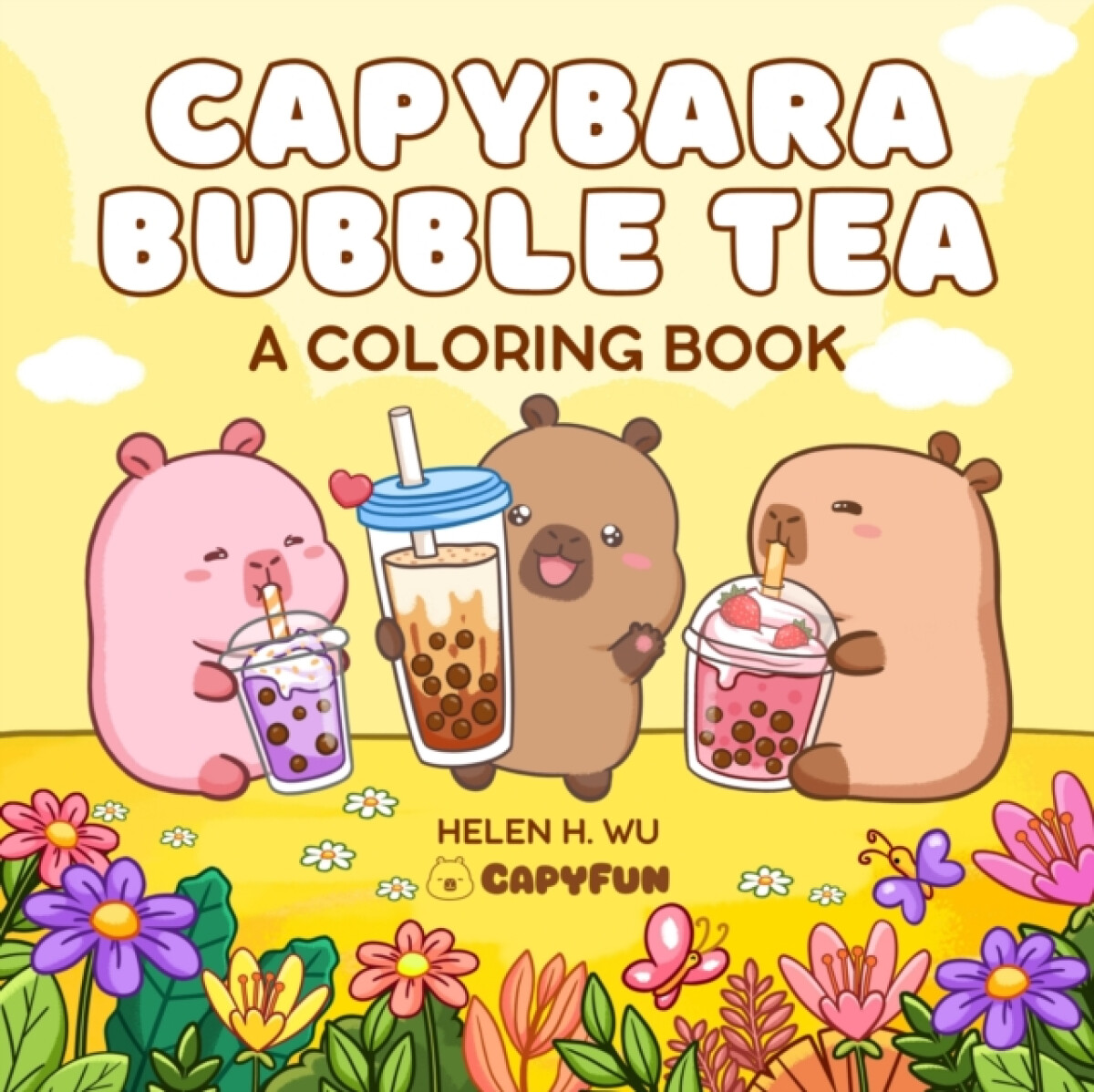 Kniha Capybara Bubble Tea
