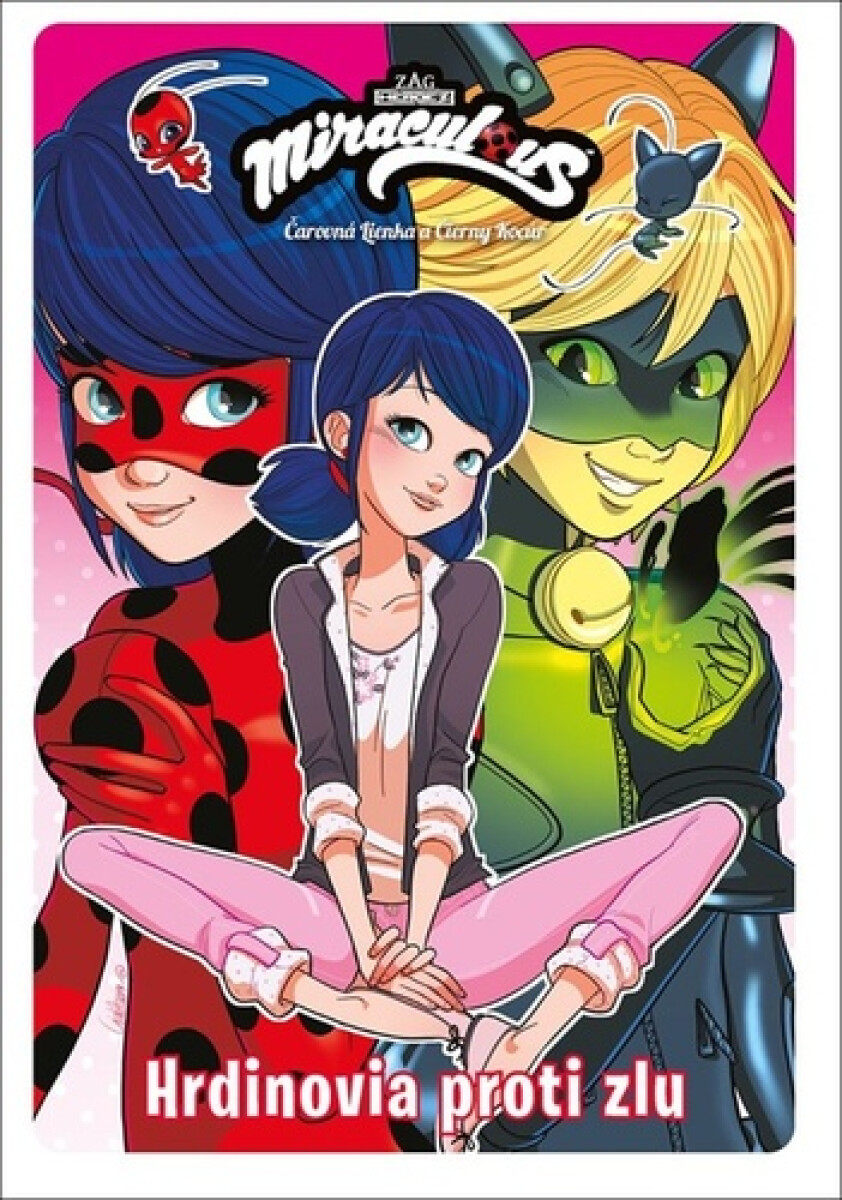 Kniha Čarovná Lienka a Čierny Kocúr