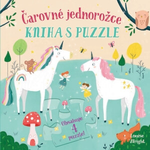 Kniha Čarovné jednorožce: Kniha s puzzle