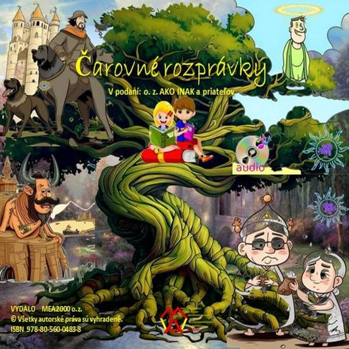 Levně Čarovné rozprávky - Ako inak o.z. a priatelia - audiokniha