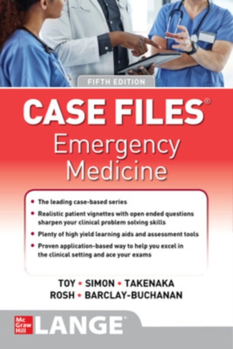 Kniha Case Files: Emergency Medicine, Fifth Edition