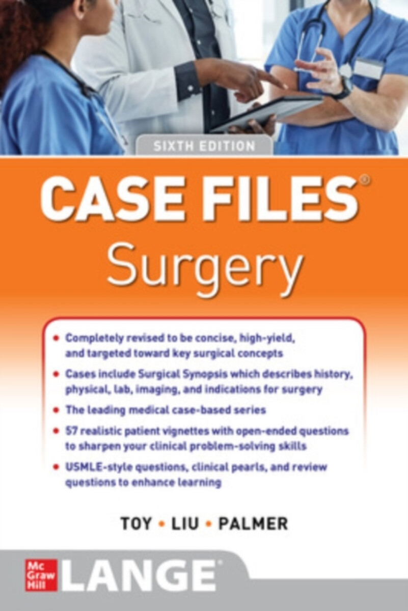 Kniha Case Files Surgery, Sixth Edition