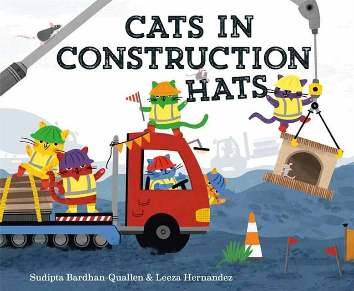 Kniha Cats in Construction Hats