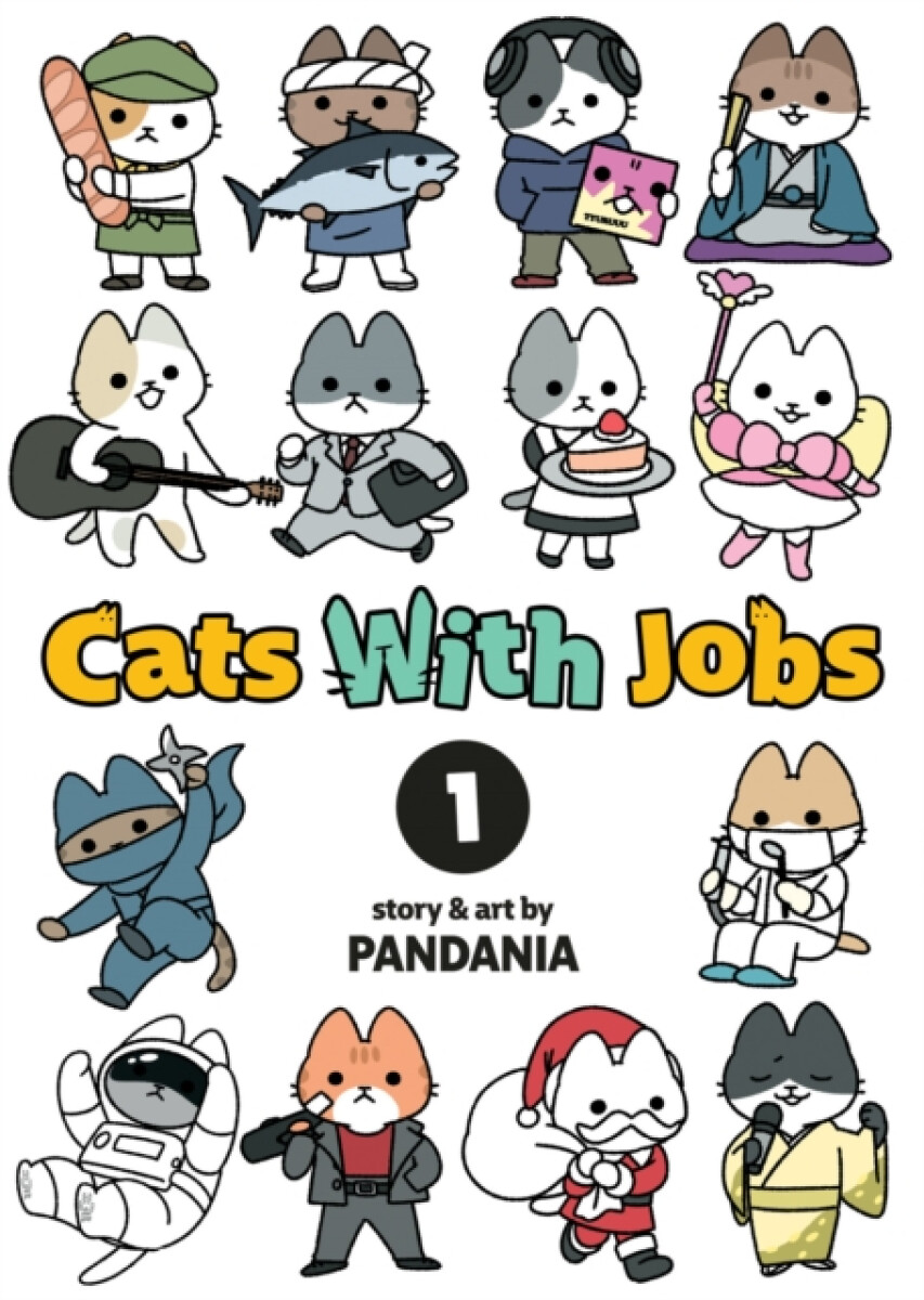 Kniha Cats With Jobs Vol. 1
