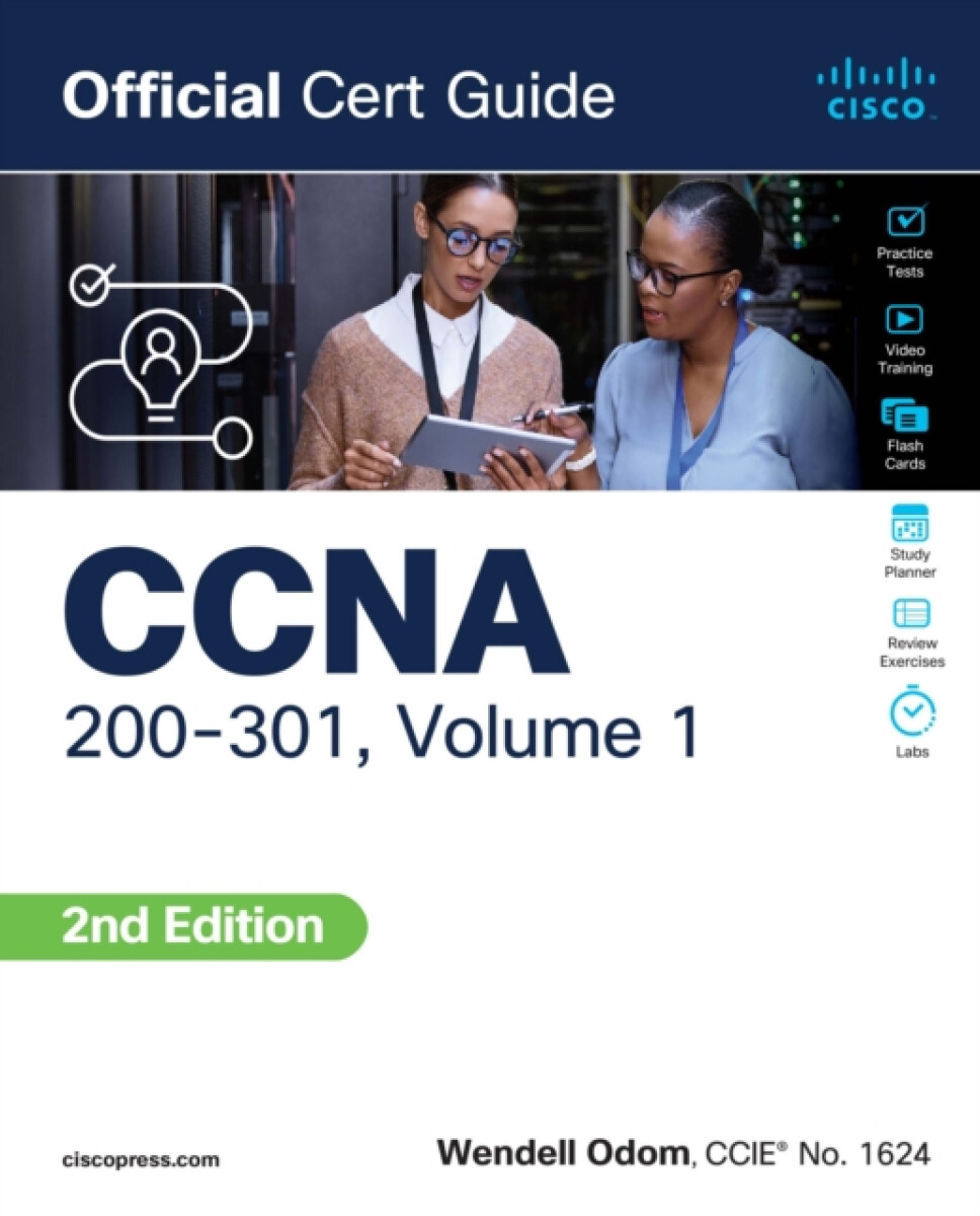 Kniha CCNA 200-301 Official Cert Guide, Volume 1