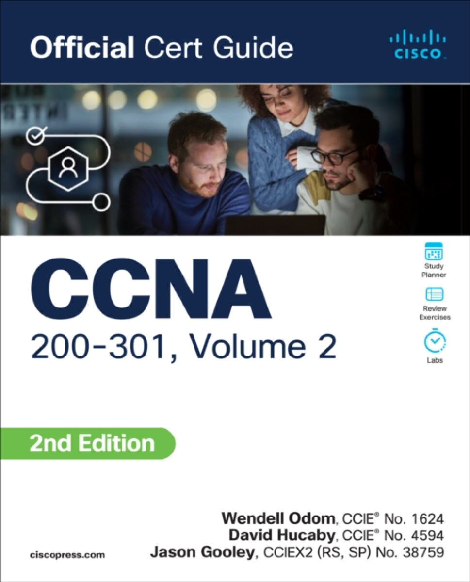 Kniha CCNA 200-301 Official Cert Guide, Volume 2