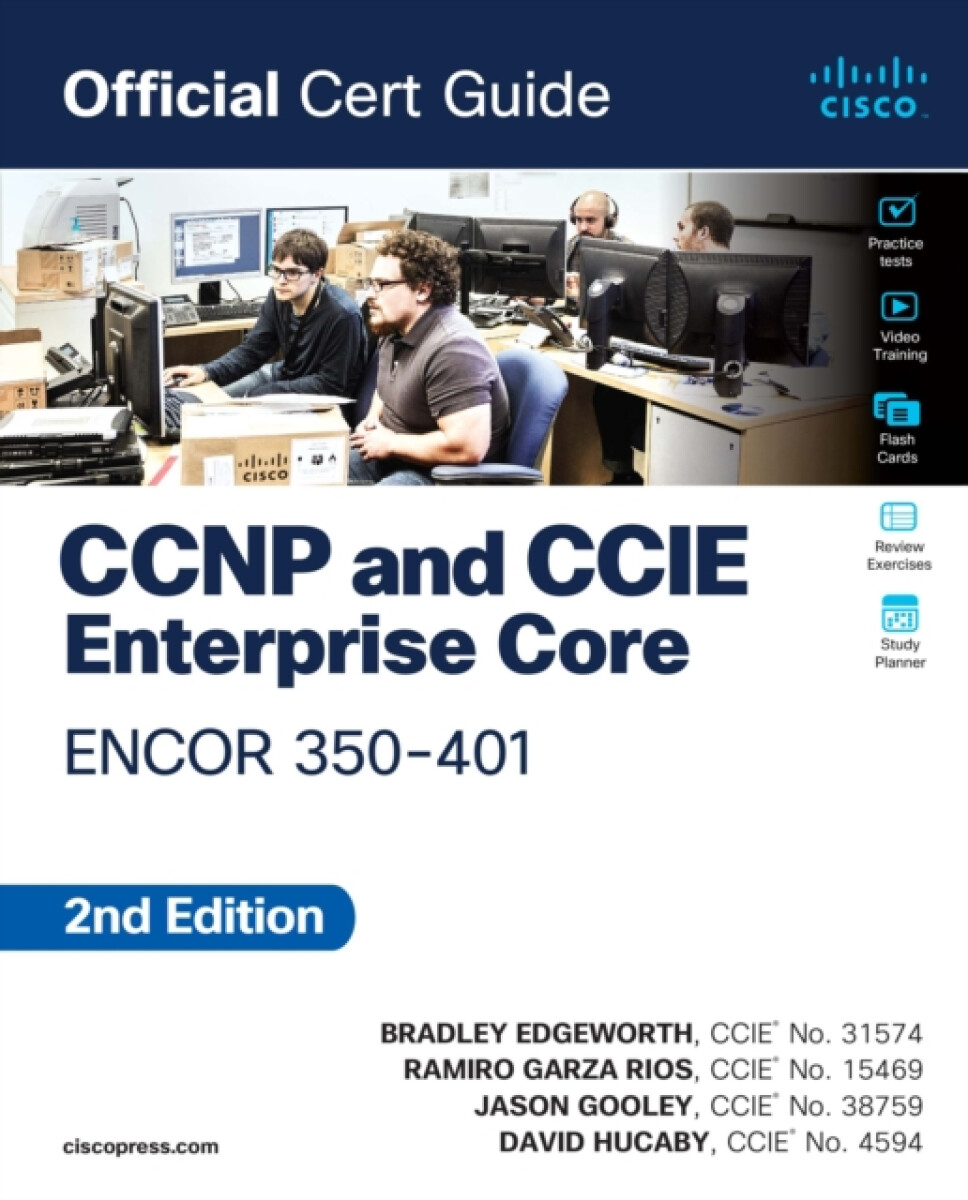 Kniha CCNP and CCIE Enterprise Core ENCOR 350-401 Official Cert Guide