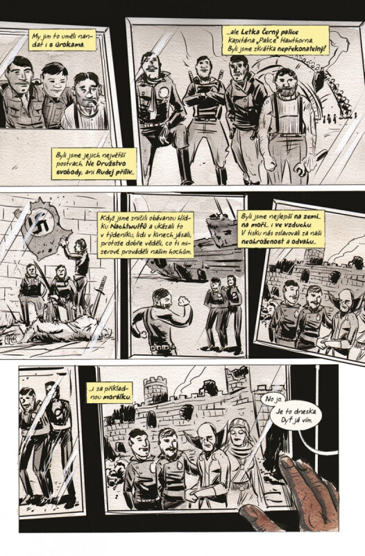 Černá palice 1945 - Jeff Lemire, Ray Fawkes (obrázek 3)
