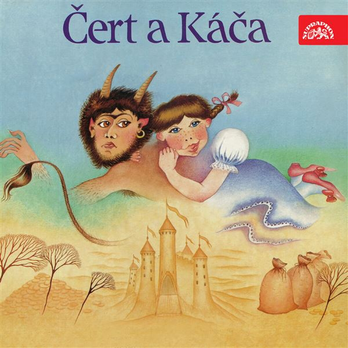 Levně Čert a Káča, Tři zlaté vlasy děda Vševěda - Jaroslav Nečas, Jan Kramařík - audiokniha