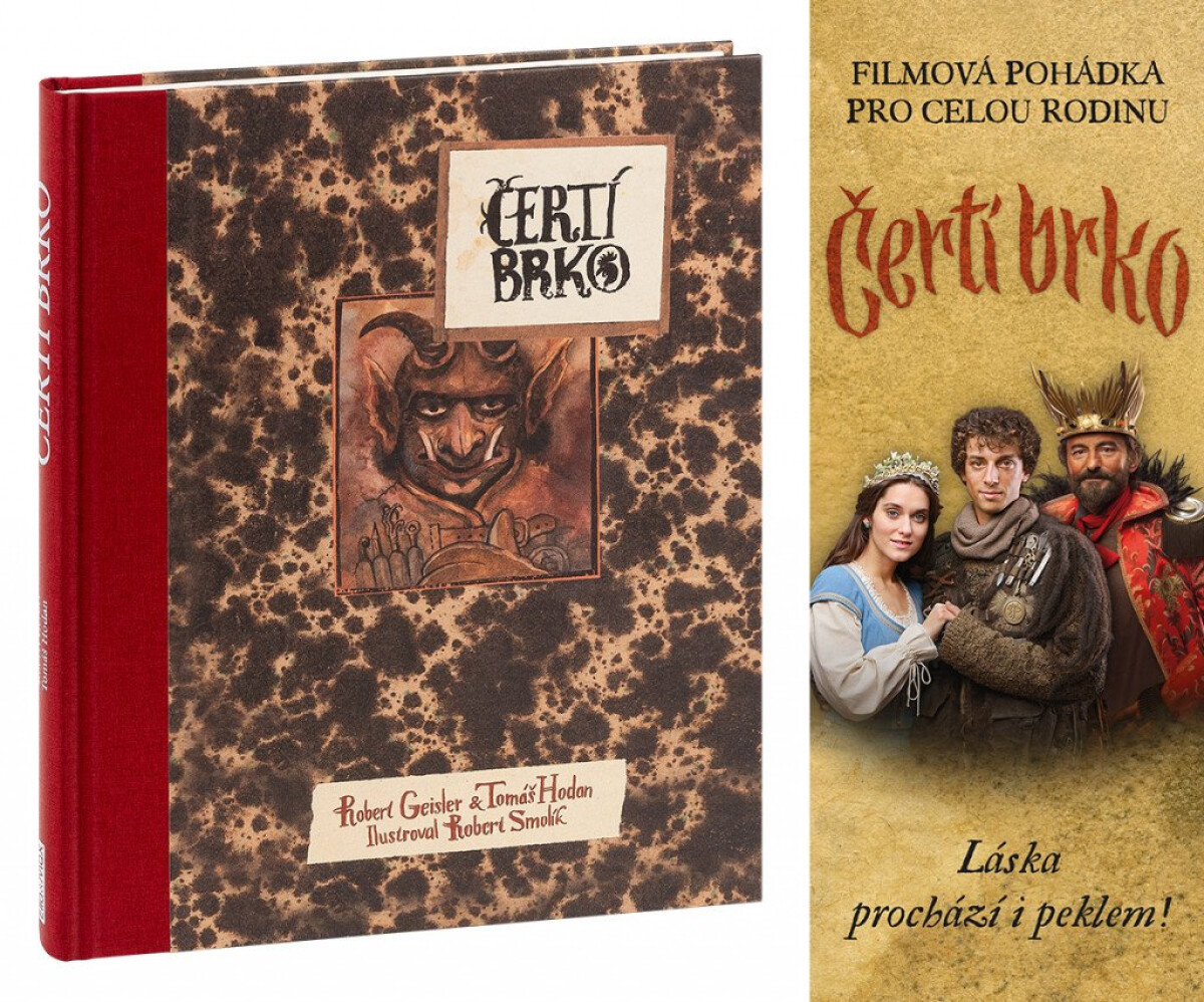 Kniha Čertí brko – Příběh na motivy filmové pohádky