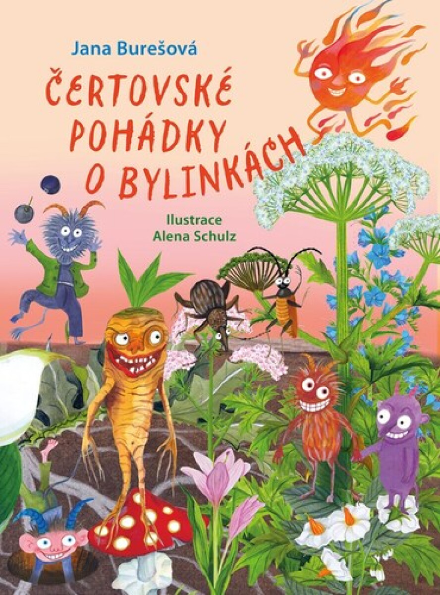 Kniha Čertovské pohádky o bylinkách