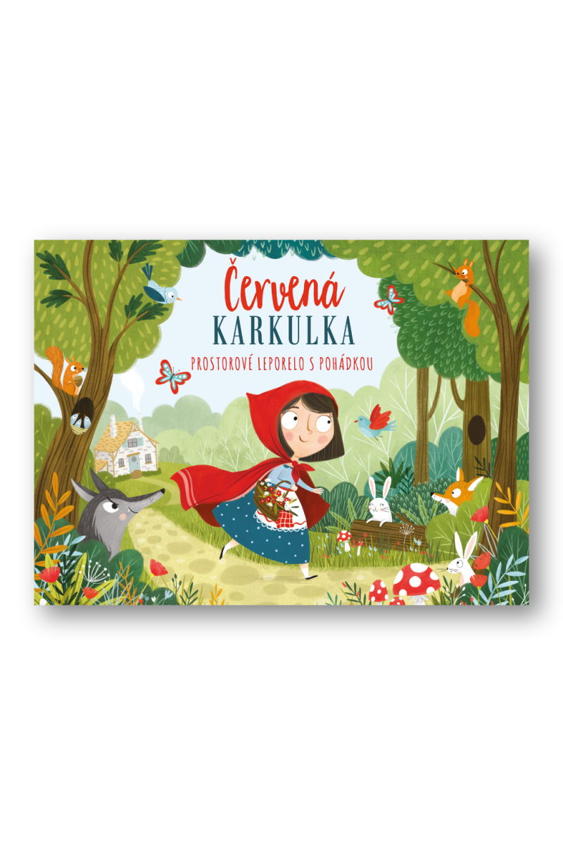 Kniha Červená Karkulka - Prostorové leporelo