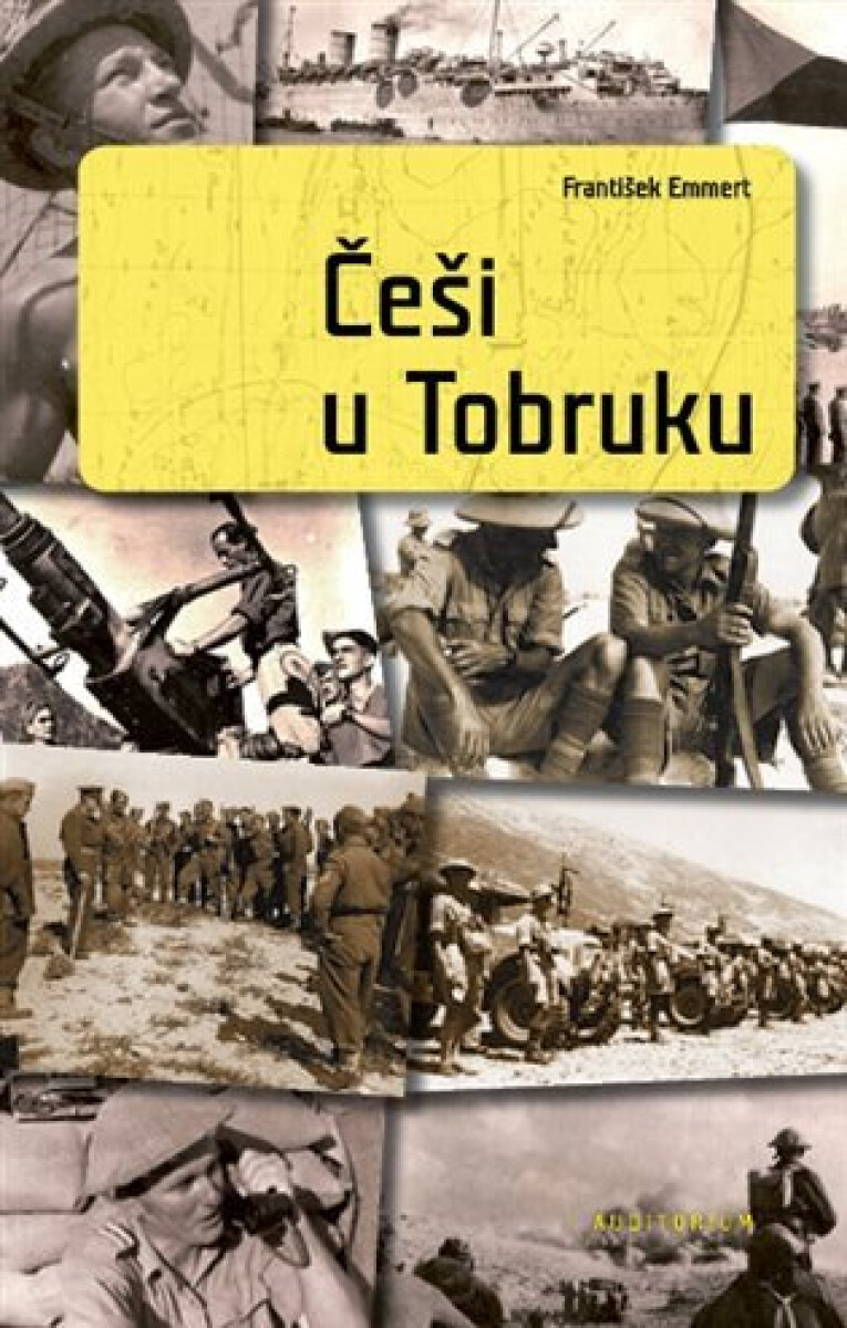 Kniha Češi u Tobruku