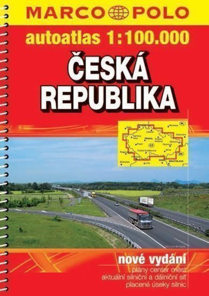 Kniha Česká republika autoatlas 1:100T