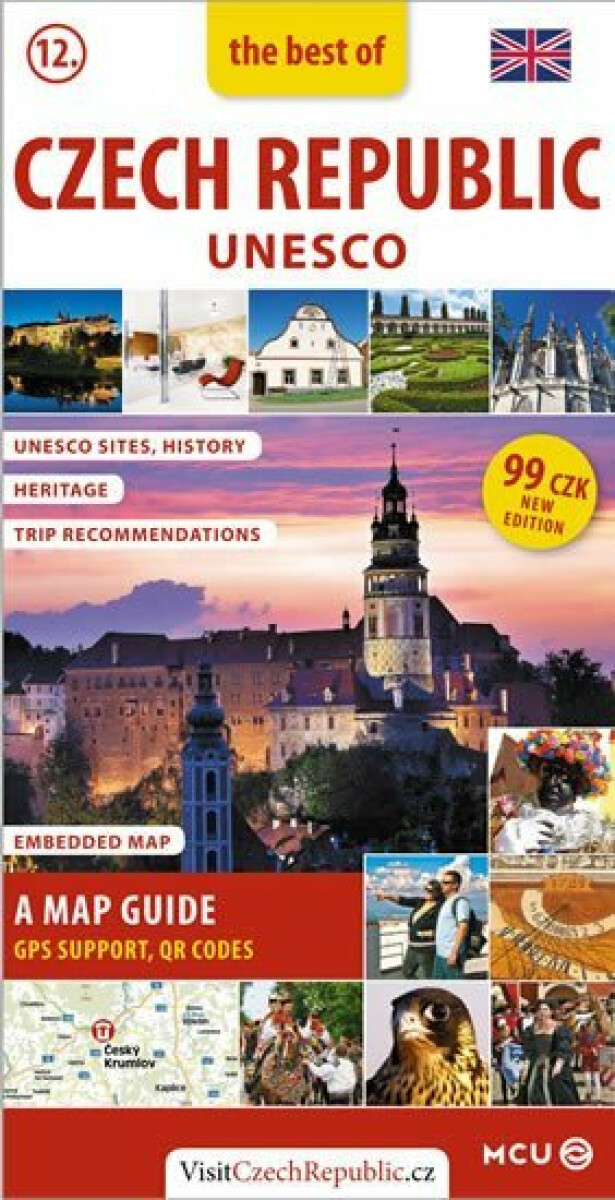 Kniha Česká republika UNESCO - kapesní průvodce/anglicky