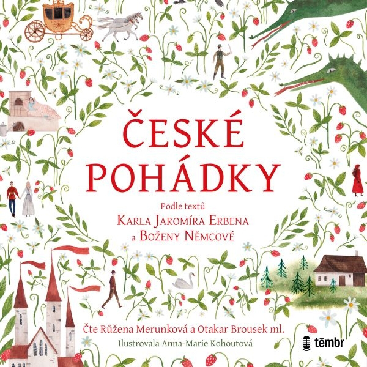 České pohádky - Božena Němcová, Karel Jaromír Erben - audiokniha