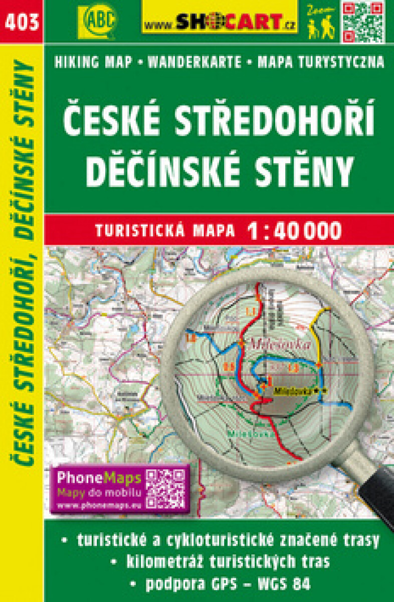 SC 403 České středohoří, Děčínské stěny 1:40 000