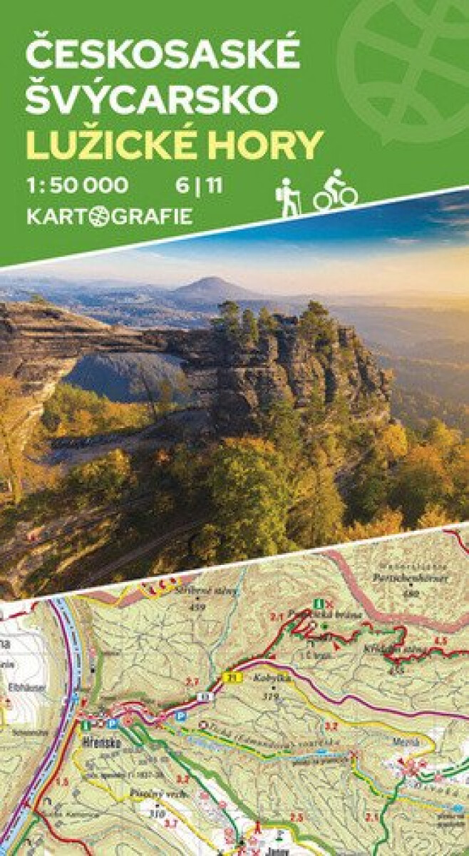 Kniha Českosaské Švýcarsko, Lužické hory 6 |11