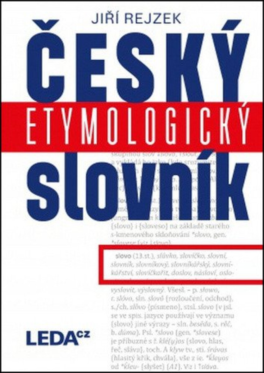 Kniha Český etymologický slovník
