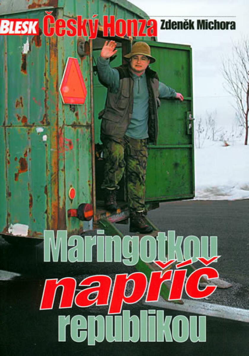 Kniha Maringotkou napříč republikou (poškozená)