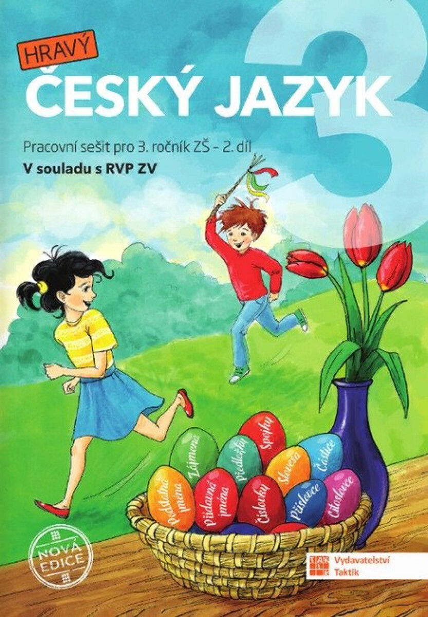 Kniha Český jazyk 3 - pracovní sešit - 2. díl - nová edice