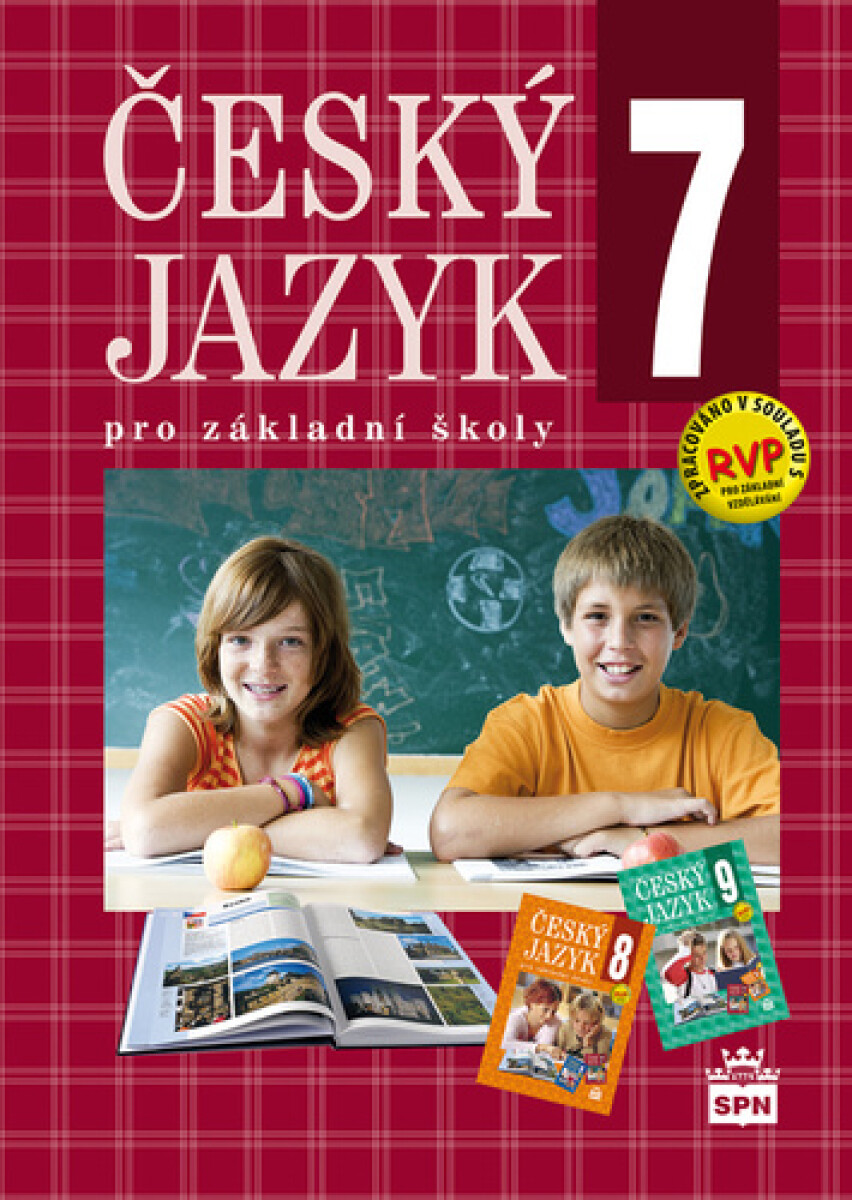 Kniha Český jazyk 7 pro základní školy RVP