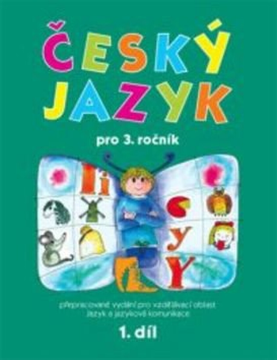Kniha Český jazyk pro 3.ročník