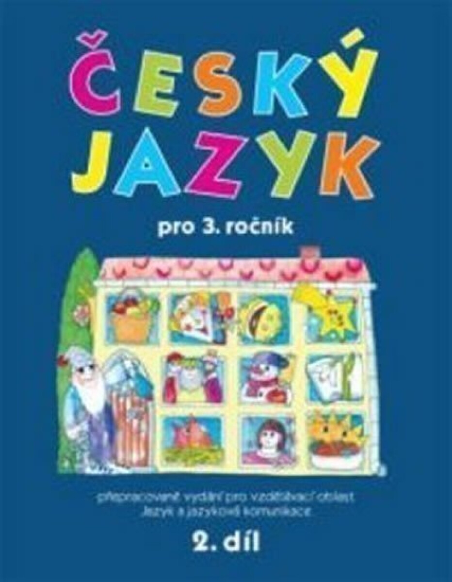 Kniha Český jazyk pro 3.ročník