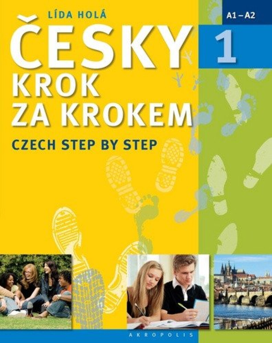 Kniha Česky krok za krokem 1 + 2 CD