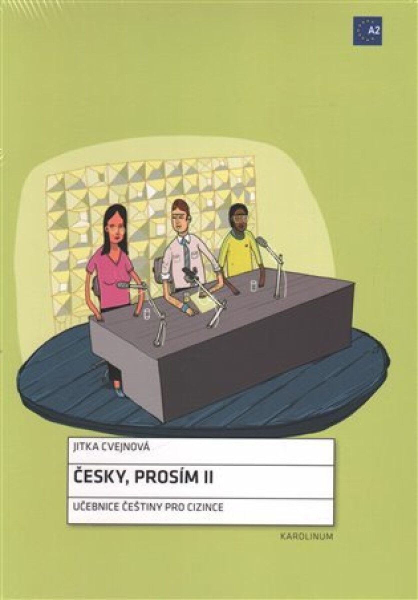 Kniha Česky, prosím II. Učebnice češtiny pro cizince, pracovní sešit